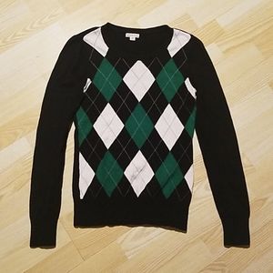 Merona tartan plaid sweater
